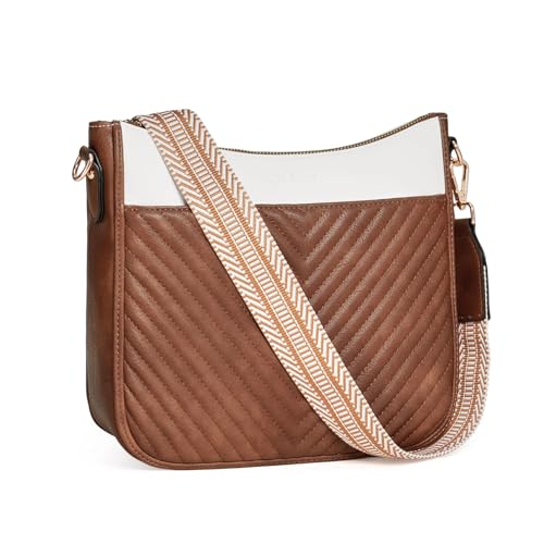 Image of GOIACII Crossbody Bags for Women Travel Purses Leather Handbags Medium Shoulder Bag with Adjustable Strap