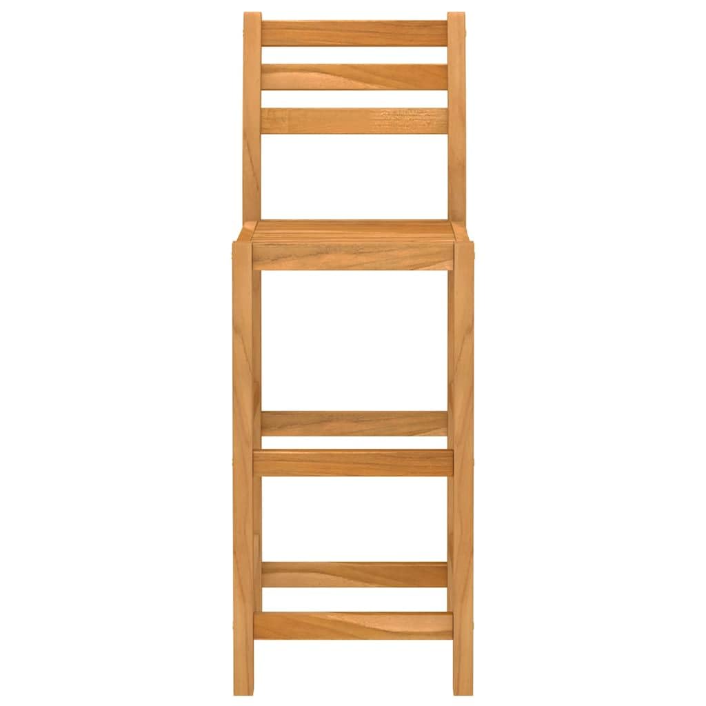 Juego de 5 barras de jardín de madera maciza de acacia con superficie resistente a la intemperie, incluye mesa y cuatro taburetes, ideal para terrazas, balcones y grupos de salón al aire