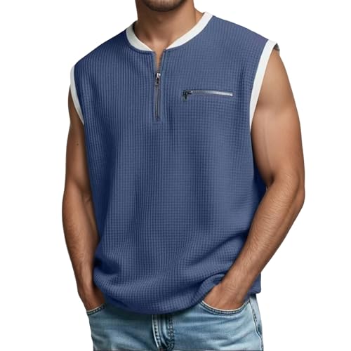 Camiseta Tirantes Hombre Gym, Camiseta sin Mangas de Entrenamiento de Rendimiento atlético para Hombre, Ropa Deportiva para Correr en el Gimnasio, Chaleco
