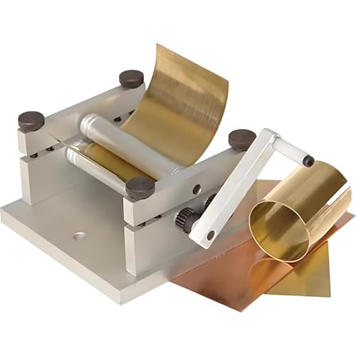 Máquina de laminación manual de chapa de acero inoxidable para proyectos de bricolaje