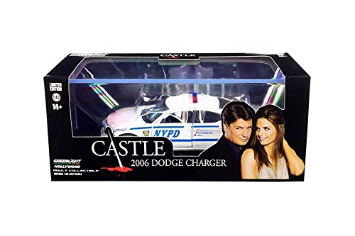 Modelo a escala 1:43 NYPD 2006 Dodge Charger miniatura 4