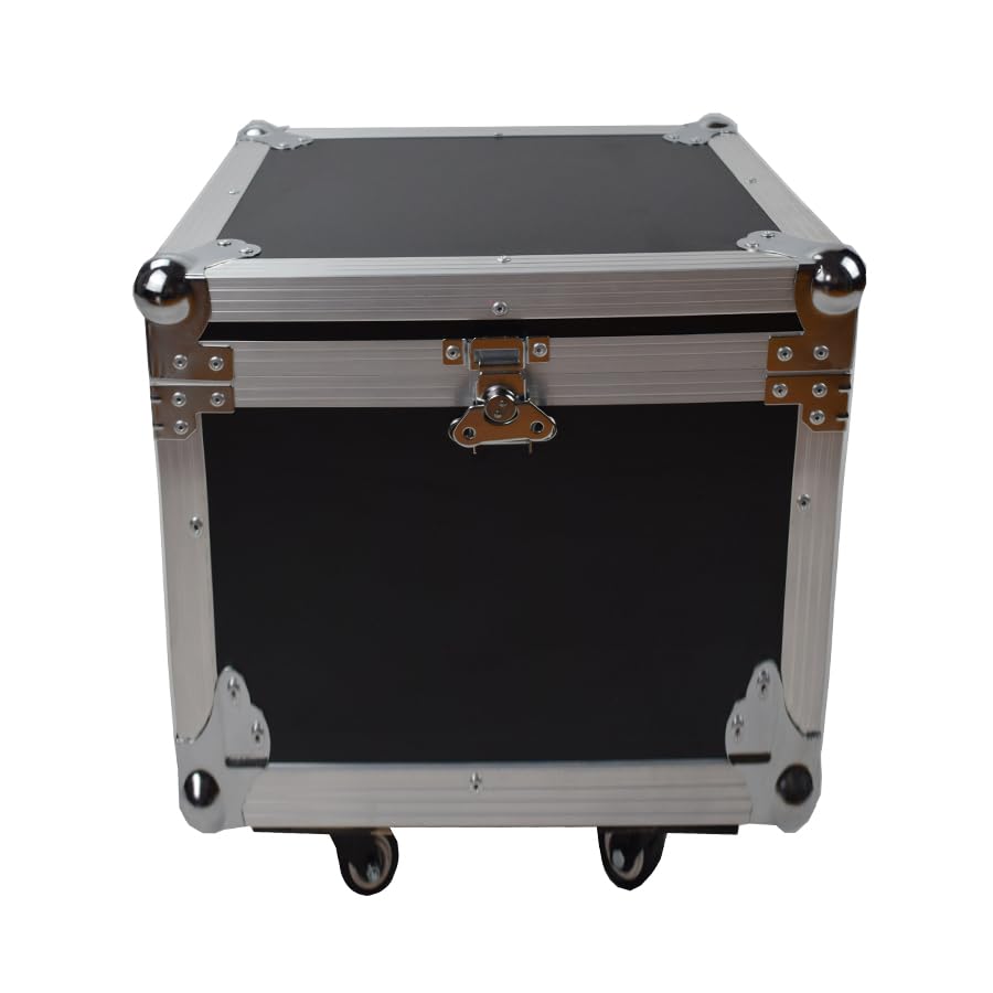 SUFEIY Only 1Pcs Flightcase for LED Moving Head Light 150W Beam+Spot+18 Rotating Prisms+Rainbow Effect Dj Dmx Stage Light Effect Light Disco, Black