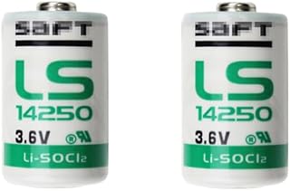 2pcs ls 14250 for water meter battery 3.6V lithium battery