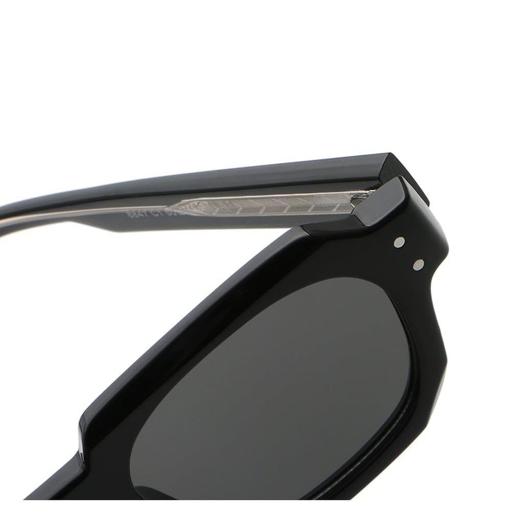 czarne kwadratowe okulary przeciwsłoneczne retro damskie octanowe brązowe szare męskie okulary przeciwsłoneczne uv400 unisex akcesoria męskie