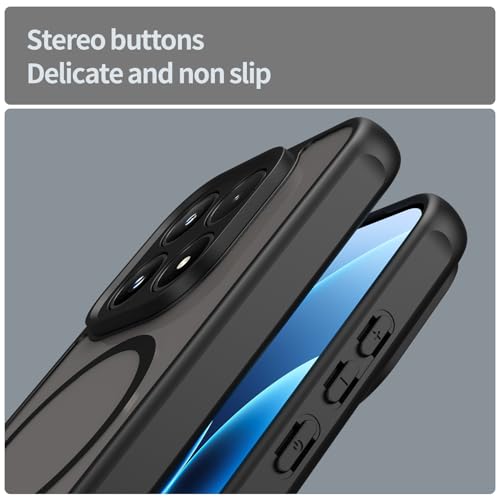 Image of Compatible with Xiaomi 17 Case Cover,Compatible with MagSafe,Anti-Fall,Compatible with Xiaomi 17 5G 25113PN0EC Cell Protective Phone Case Black
