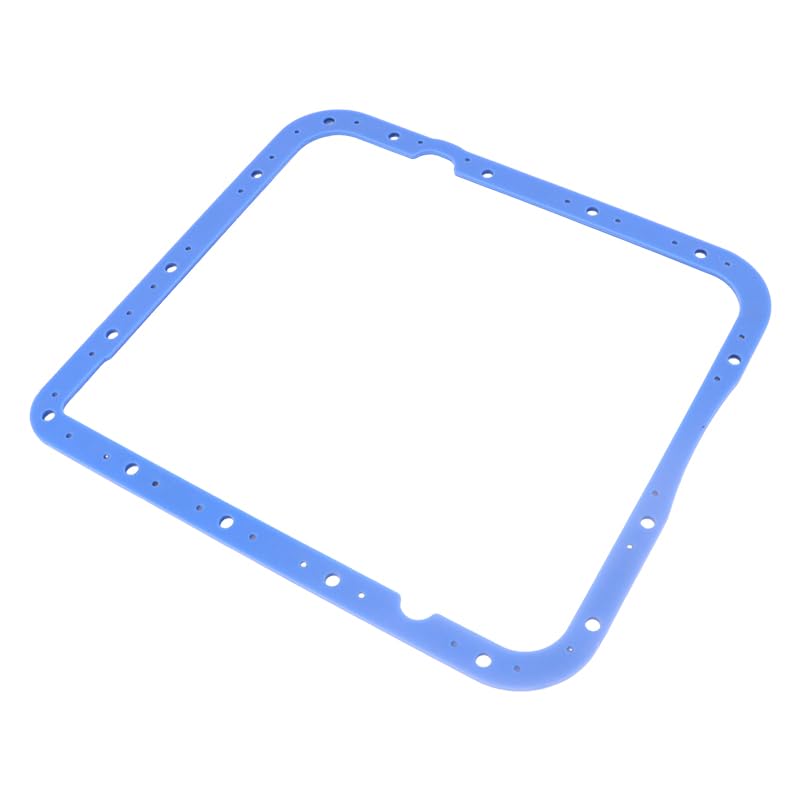 Transmission Oil Pan Gasket for GM 4L60E 700R4 - Compatible with Moroso 93104, Upgraded Steel Shim Inside High Durometer Vulcanized Rubber, Better Sealing