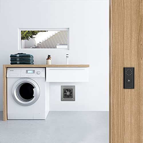 AC Infinity AIRTITAN S3, Ventilation Fan 6" with Speed Controller, IP-55 Rated for Crawl Space, Basement, Garage, Attic, Shed, Hydroponics, Grow Tents