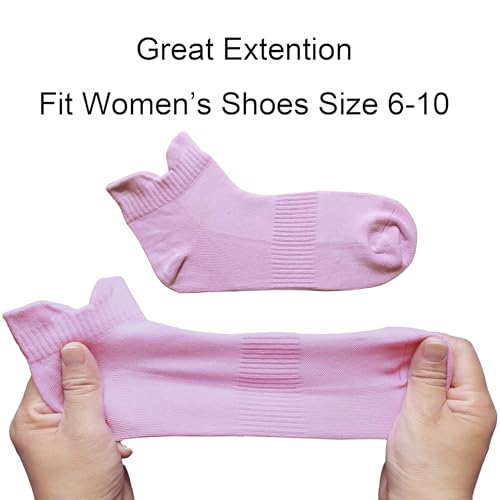Image of Womens Anti Odor Breathable Moisture Wicking Sports Cotton Low Cut /Quarter Crew Socks for Athletes Foot