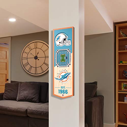 Image of YouTheFan NFL 3D Stadium Banner - 6x19