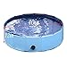 dreambuilderToy Foldable Dog Bath Swimming Pool Collapsible Pet Bathing Pool, Kid's Bath Tub Kiddie Swimming Pool for Small, Medium and Large Dogs, and Cats and Kids (Medium 40