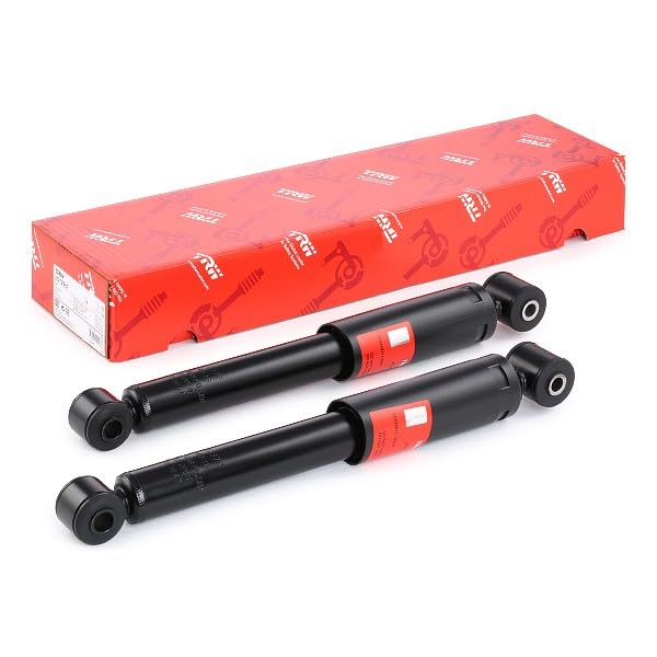 TRW JGT286T 2x Amortiguador Trasero Presión de gas Compatible con OPEL Astra H Hatchback A04 Astra G Caravan T98 Zafira A Monovolumen T98 Astra H TwinTop A04 Astra H GTC A04