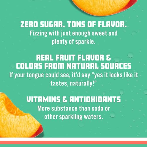 Image of Sparkling Ice Peach Nectarine, 17 oz (Pack of 2)