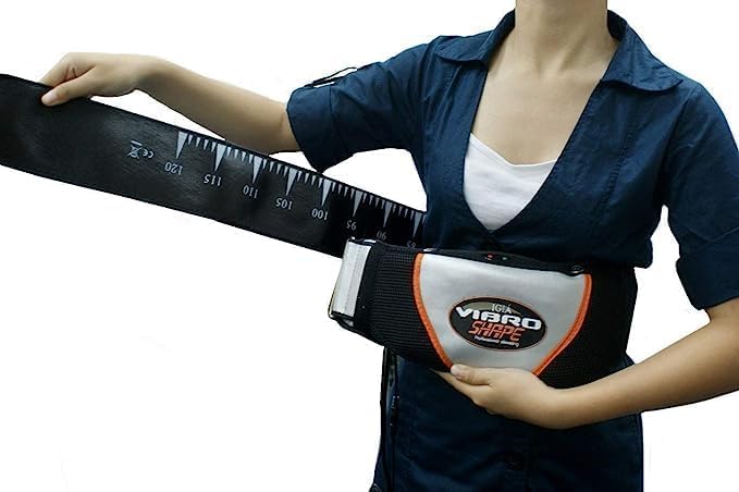 Ncry Electric Relaxing Abdominal Belly Vibro Shape Vibrating Heating Waist Belt 4