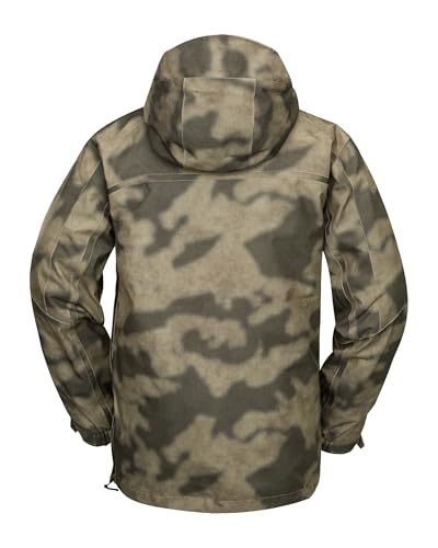 Image of Volcom Men's Brighton Pullover Anarok Hooded Snowboard Jacket