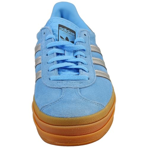 adidas Gazelle Bold Womens Sneaker (Blue Burst Silver, JI0327, 7)3