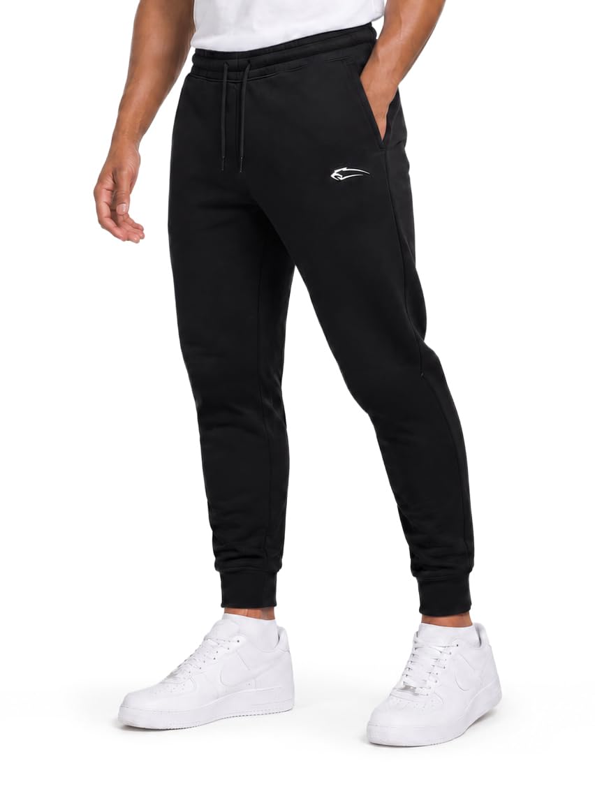 SMILODOX Jogginghose Herren Tammo, Sporthose Regular Fit mit Tunnelzug und elastischem Beinabschluss, Lange Trainingshose Baumwolle Sweatpants für Gym Fitness Training Freizeit und Alltag