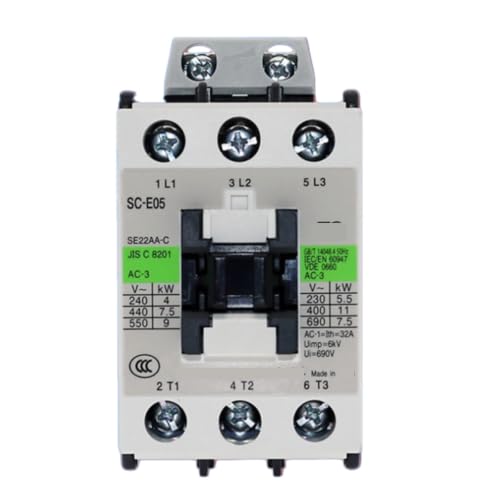 Contacteur électromagnétique SC-E05 AC24V relais de commande inverseur - 2