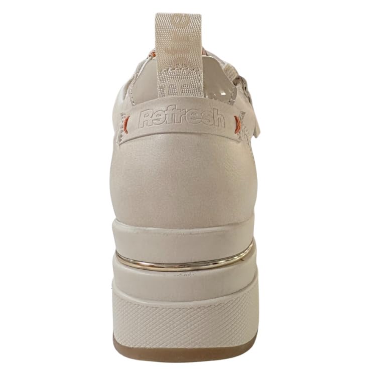 Zapatillas Deportivas Mujer Beige Casual Cómodas