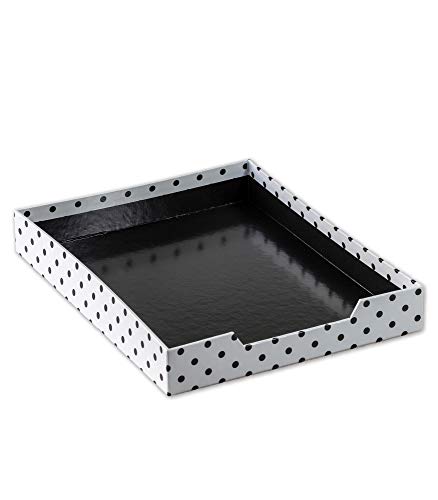 Schoolgirl Style - Simply Stylish | Polka Dot Large Desk Tray
