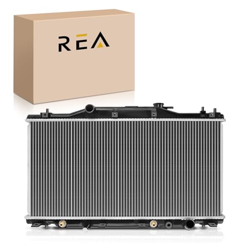Image of Engine Coolant Radiator with Transmission Oil Cooler Compatible with Acura RSX 2002-2006 L4 2.0L, Automatic Transmission, Replace# 19010PND901