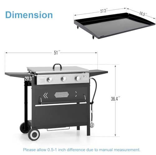 Green Party GP-E02GR-020 27 Inch Bbq Propane Gas Griddle thumb #8