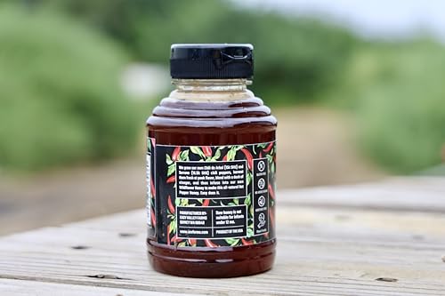 Raw Hot Honey Farm-Grown Chili de Arbol & Serrano 12oz miniatura 4