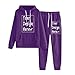 Drymnoc Womens Track Suits 2 Piece Set Joggers Outfits Lounge Hoodie Sweatsuit Plus Size Fall Fashion Clothes Pants Tracksuit