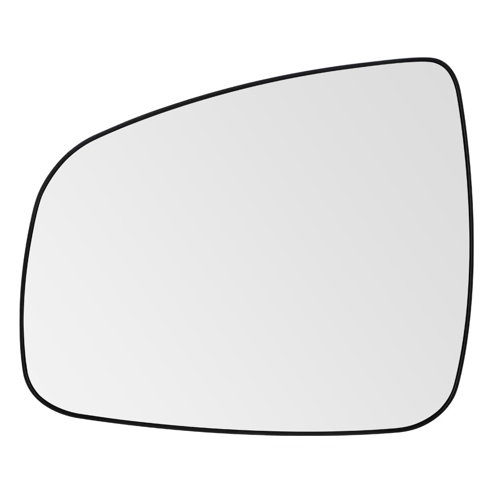 SENZEAL Cristal de Retrovisor Calefactable Izquierda para Renault Dacia Duster 2014-2017 Logan Sandero 2008-2013 Symbol 6001549716 (Izquierda)