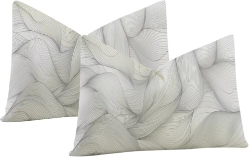 Housse de coussin fermeture invisible douce et confortable - 2