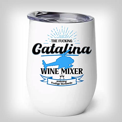 F***in' Catalina Wine Mixer Snapback Hat - Unisex Denim Baseball Cap, Adjustable Hook & Loop