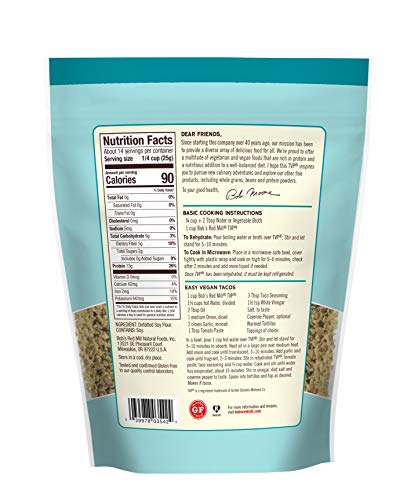 Bob's Red Mill TVP (Textured Vegetable Protein), 12oz - image 3