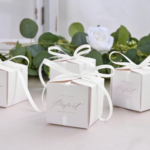 Image of Double Face Off White Satin Ribbon 1 /4 inch X 50 Yards Polyester Off White Ribbon for Gift Wrapping Very Suitable for Weddings Party Hair Bow Invitation Decorations and More