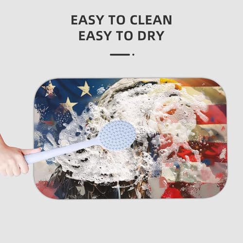 Tapis de bain diatomée absorbant fini les sols glissants