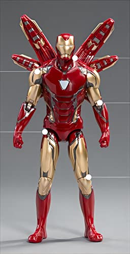 Irοnmaп Movie Series - Collectible Irοnmaп Action Figure Metal Painting 8 Joints Movable Model Toys (7 Inches) (Мк85) #TOP2