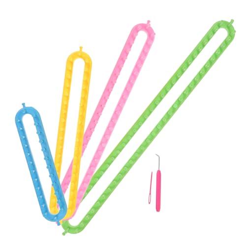 Homoyoyo Scarf Knitting Loom Knitting Loom Set for Beginners Professionals Plastic Weaving Knit Hat Scarf