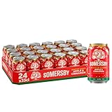 Somersby Winter Cider 0,33 l Dose, 24 Dosen fruchtig- frischer Cider mit dem Geschmack leckere Äpfel und Zimt mit 4,5 Prozent Volumen ohne künstliche Farb- und Aromastoffe (24 x 0,33 l)