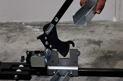 Guillotine rails 48 mm et tiges filetées M6 sans bavure