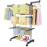 PurKeepFolding Drying Rack, Clothes Air Drying Rack for Large Family