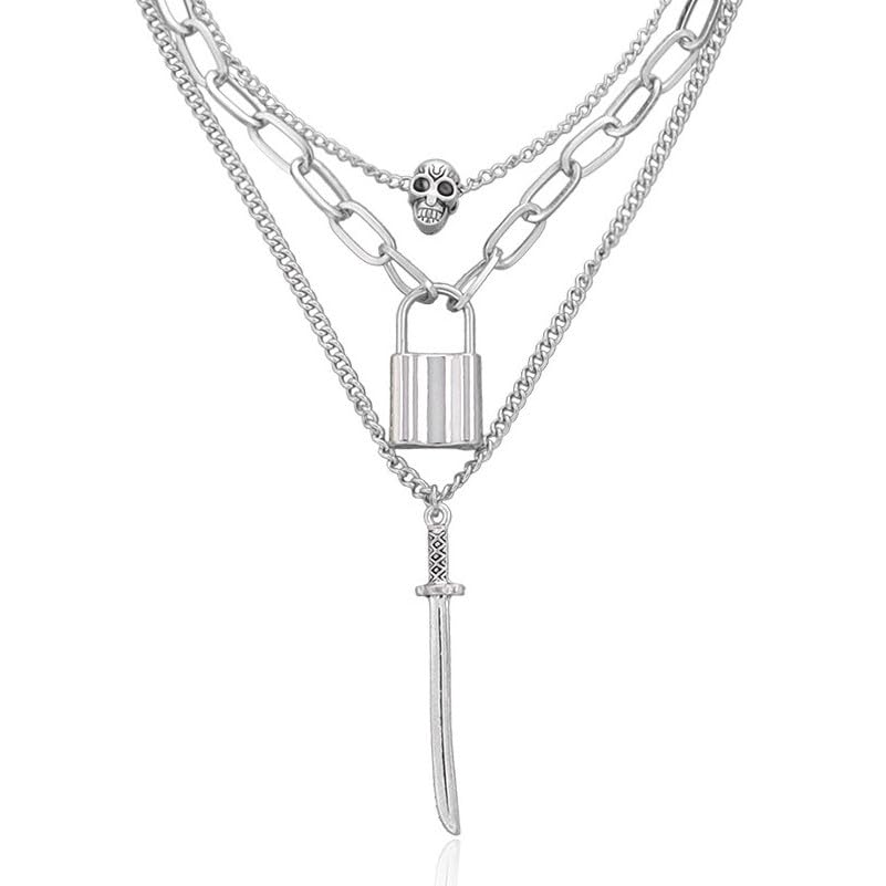 Pendentif Katana Punk Grunge Y2k : affirmez votre singularité sans compromis