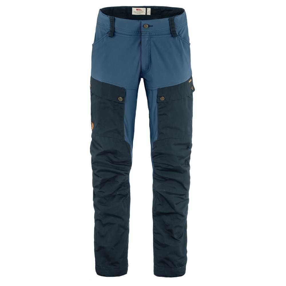 Fjallraven F87176555-52060/R Keb Trousers M Dark Navy-Uncle Blue 60/R