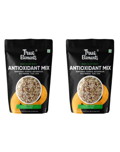 Image of True Elements Antioxidant Mix Seeds 125g * 2 - Seeds Mix for Eating | Roasted Seeds | Healthy Snacks