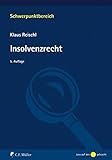 Insolvenzrecht (Schwerpunktbereich)