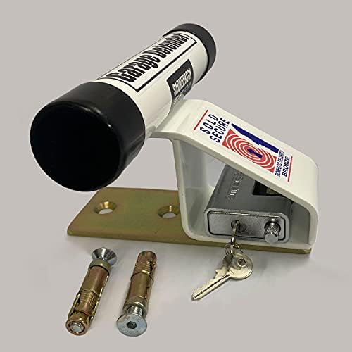 PJB Garage Defender White With Padlock