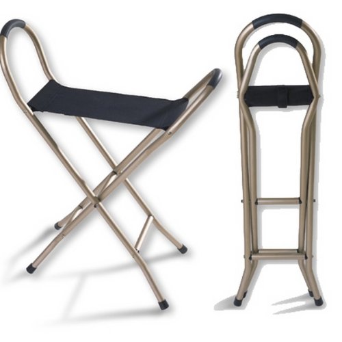Portable Folding Seat Cane by Alex Orthopedic Inc