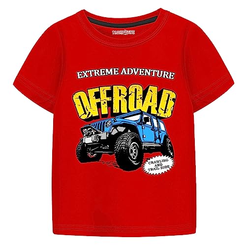 Image of Trampoline Boys Regular Fit T-Shirt and Shorts Set -Pack of 1