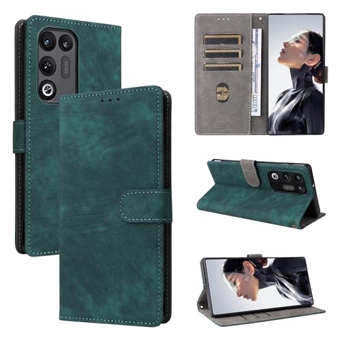 For REDMAGIC 11 Air �P�[�X �蒠�^ �J�o�[ ���z�^ �yHNWEIWEI�z�J�[�h�|�P�b�g�t�� ���� PU���U�[ ��G�肪�ǂ� �}�O�l�b�g�J�� �����h�~ �Ռ��z�� �ϖ��C 360�x�ی� �X�^���h�@�\�t�� REDMAGIC 11 Air �P�[