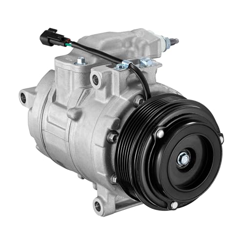 BDFHYK 2877291 Air Conditioning A/C Compressor with Clutch Compatible with Ford Explorer 2011-2019 V6 3.7L, Police Interceptor Utility 2013-2015, Replace# 98332