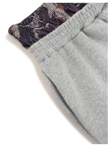 Men's Elastic Double Waist Patchwork Sweatpants Wide Leg Baggy Track Pants Vintage Streetwear4