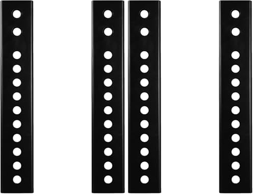 Image of VIVO Vertical VESA Extender Plate Bracket Kit Designed for Low VESA Pattern TV's, Fits TV Ceiling Mounts, 2 Brackets, Black, MOUNT-AD165 (Pack of 2)