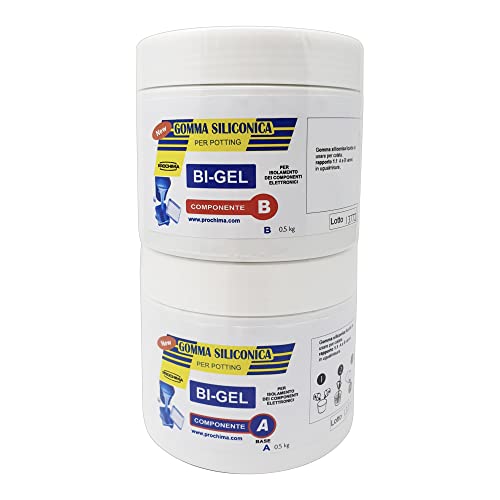 Gel de silicona dieléctrico Prochima de alta resistencia térmica para conexiones seguras, 1 kg